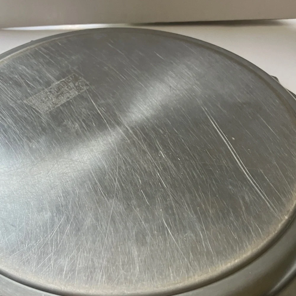 Stainless Steel Round‎ Serving Tray 11”